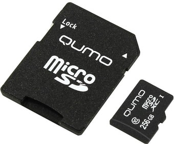   QUMO microSDXC QM256GMICSDXC10U3 256GB