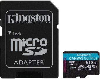   Kingston Canvas Go! Plus microSDXC 512GB ( )
