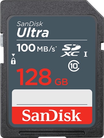   SanDisk Ultra SDXC SDSDUNR-128G-GN3IN 128GB