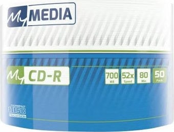 CD-R  MyMedia 700Mb MyMedia 52x Printable,   , 50 . 69206