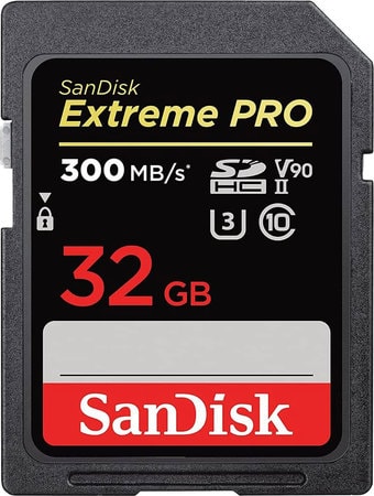  SanDisk Extreme PRO SDHC SDSDXDK-032G-GN4IN 32GB