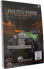 Фотобумага Revcol Матовая A4 220 г/м2 100 л [127871] - фото