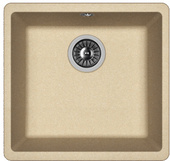 Кухонная мойка Florentina Вега 400 (бежевый) - фото