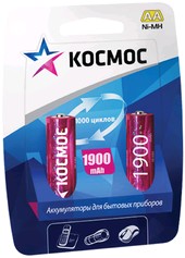 Аккумуляторы КОСМОС AA 1900mAh 2 шт - фото