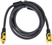 Кабель Buro HDMI 19M-19M Braid - фото