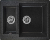 Кухонная мойка Berge 6150 (черный) - фото