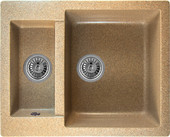 Кухонная мойка Berge 6150 (песочный) - фото