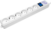 Сетевой фильтр Power Cube Куб SPG(5+1)-16B, 6 розеток, белый [SPG(5+1)-16B-0,5М] - фото