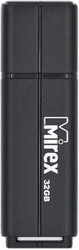 USB Flash Mirex Color Blade Line 8GB (черный) [13600-FMULBK08] - фото