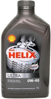 Моторное масло Shell Helix Ultra 0W-40 1л - фото