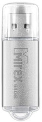 USB Flash Mirex Unit Silver 64GB [13600-FMUUSI64] - фото