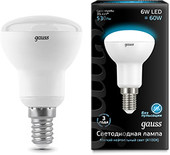 Светодиодная лампа Gauss E14 6Вт 4100K [106001206] - фото