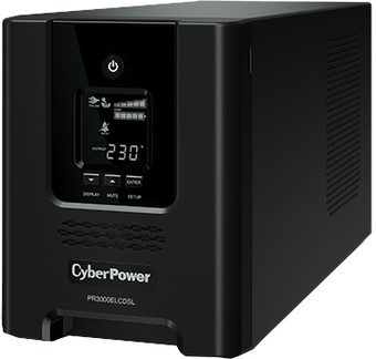 Источник бесперебойного питания CyberPower PR3000ELCDSL 3000VA - фото