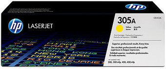 Картридж HP 305A (CE412A) - фото