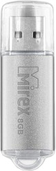 USB Flash Mirex Unit Silver 8GB [13600-FMUUSI08] - фото