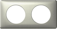 Рамка Legrand Celiane 2 поста (титан) - фото