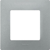 Рамка Legrand Etika 1 пост (алюминий) - фото