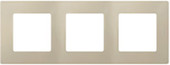 Рамка Legrand Etika 3 поста (слоновая кость) - фото