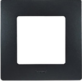 Рамка Legrand Etika 1 пост (антрацит) - фото