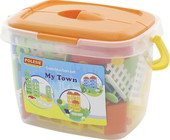 Конструктор Полесье 56412 Построй свой город - фото