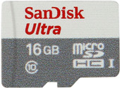 Карта памяти SanDisk Ultra microSDHC Class 10 UHS-I 16GB - фото