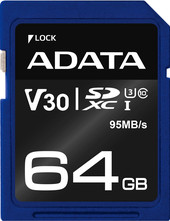 Карта памяти A-Data Premier Pro ASDX64GUI3V30S-R SDXC 64GB - фото