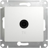 Розетка телевизионная Schneider Electric Glossa GSL000191 (белый) - фото