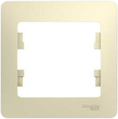 Рамка Schneider Electric Glossa GSL000201 (бежевый) - фото