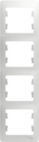 Рамка Schneider Electric Glossa GSL000108 (белый) - фото
