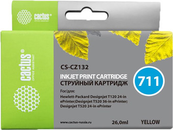 Картридж CACTUS CS-CZ132 (аналог HP CZ132A) - фото