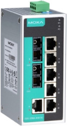 Коммутатор Moxa EDS-208A-SS-SC-T - фото