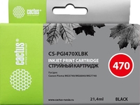 Картридж CACTUS CS-PGI470XLBK (аналог Canon PGI-470 PGBK XL) - фото