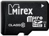 Карта памяти Mirex 13612-MCSUHS16 microSDHC 16GB - фото
