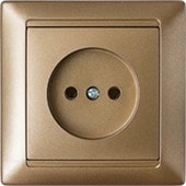 Розетка Bylectrica Стиль РС16-305 (бронзовый) - фото