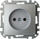 Розетка Bylectrica Стиль РС16-524 (серебристый) - фото