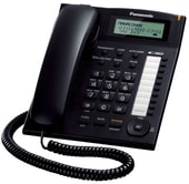 Проводной телефон Panasonic KX-TS2388RUB (черный) - фото