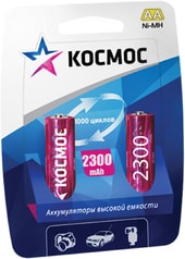 Аккумуляторы КОСМОС AA 2300mAh 2 шт - фото