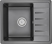 Кухонная мойка Granula 5803 (черный) - фото