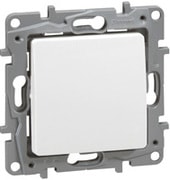 Кнопка без фиксации Legrand Etika 6 722 14 (белый) - фото