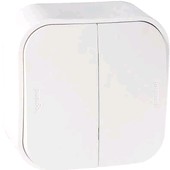 Выключатель Legrand Quteo 7 822 02 (белый) - фото