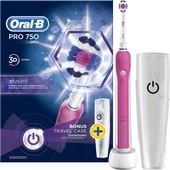 Электрическая зубная щетка Braun Oral-B Pro 750 3DWhite D16.513.UX (розовый) - фото