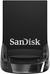 USB Flash SanDisk Ultra Fit USB 3.1 64GB (черный) - фото