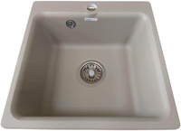 Кухонная мойка GranFest SMART GF-SM430 (песочный) - фото