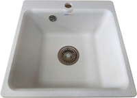 Кухонная мойка GranFest SMART GF-SM430 (белый) - фото