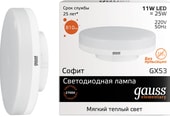 Светодиодная лампа Gauss LED Elementary GX53 11 Вт 2700 K - фото
