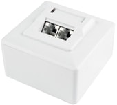 Розетка компьютерная Gembird MWS-2S6-01 - фото