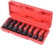 Набор торцевых головок RockForce RF-4087MPB (8 предметов) - фото