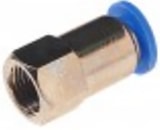 RockForce Фитинг для пласт. трубок 6 мм с внут. резьбой 1/8 RF-SPCF06-01 - фото