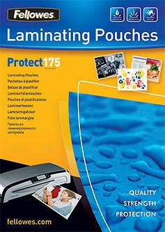 Пленка для ламинирования Fellowes Glossy Polyester Pouches А3, 175 мкм, 100 л - фото