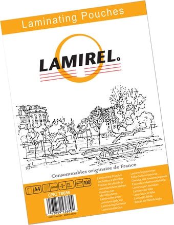 Пленка для ламинирования Lamirel A4, 175 мкм, 100 л LA-78765 - фото